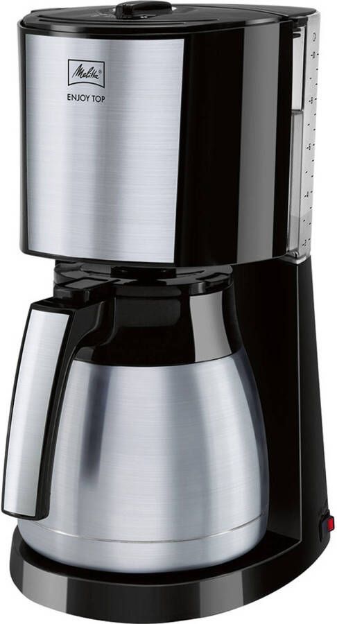 Melitta Filterkoffieapparaat Enjoy Top Therm 1 25 l met thermoskan van edelstaal