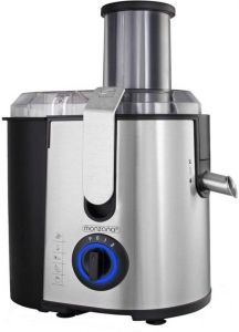 Monzana Juicer Sapcentrifuge voor groenten & fruit 1100W roestvrij staal grote vulopening
