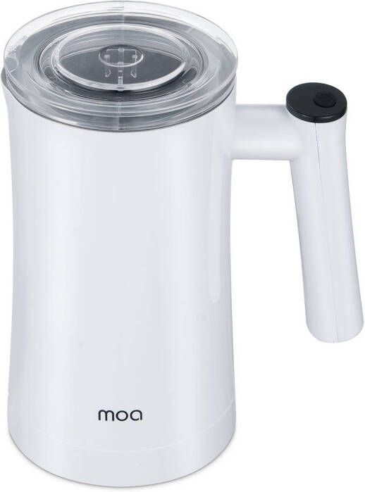 MOA Melkopschuimer BPA vrij Voor Opschuimen en Verwarmen Wit MF1W