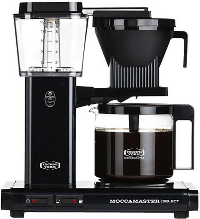 Moccamaster KBG Select Black | Koffiezetapparaten | Keuken&Koken Koffie&Ontbijt | 8712072539877