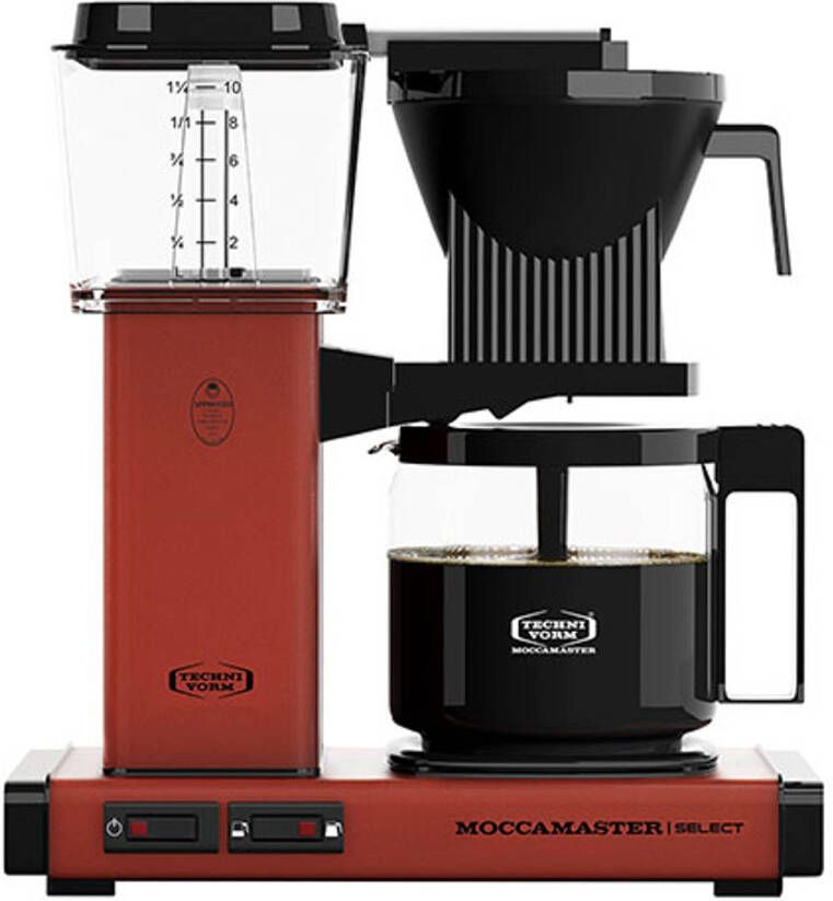 Moccamaster Filterkoffiemachine KBG Select Brick Red