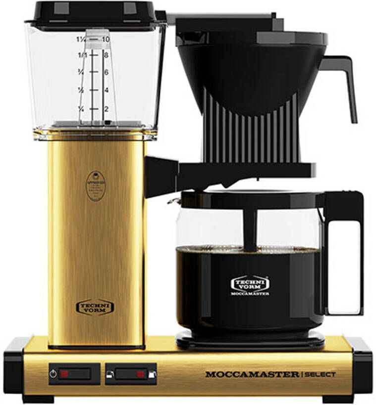 Moccamaster Filterkoffiemachine KBG Select Brushed Brass
