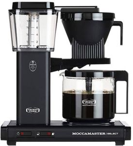 Moccamaster KBG Select Koffiezetapparaat Matt Black – 5 jaar garantie