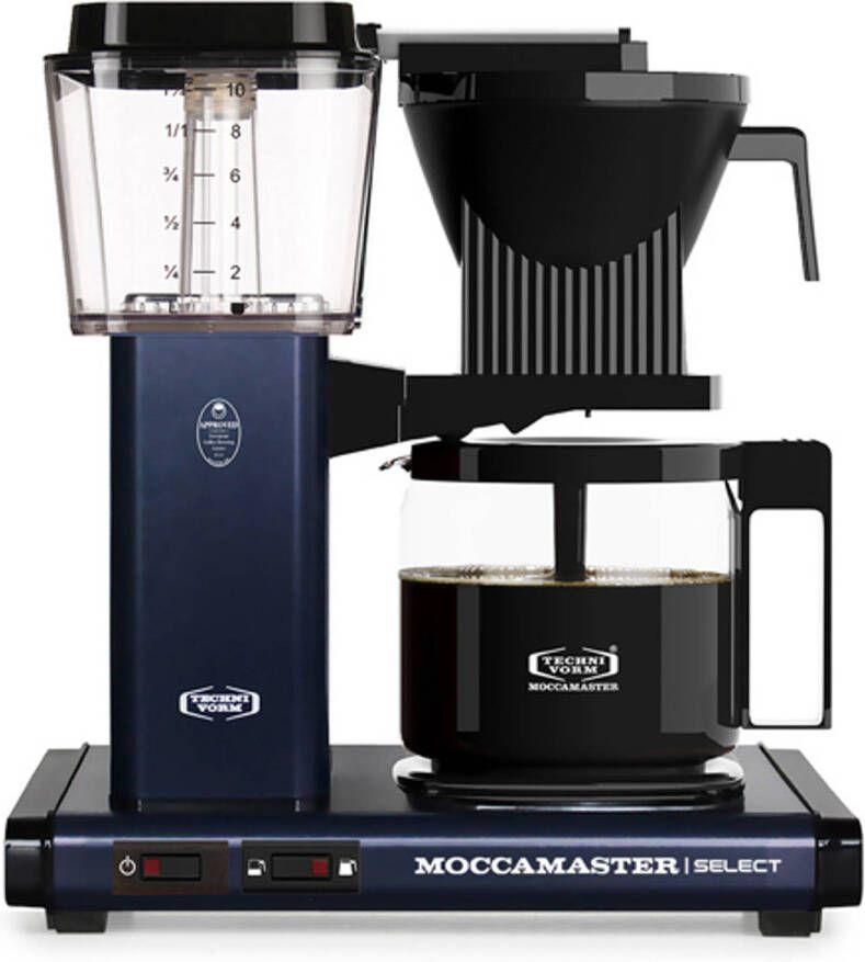 Moccamaster KBG Select Midnight Blue | Filterkoffiezetapparaten | Keuken&Koken Koffie&Ontbijt | 8712072539785
