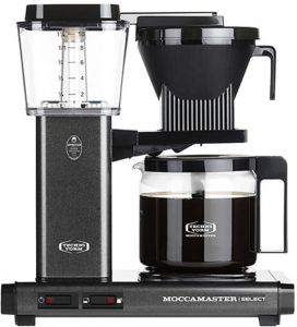Moccamaster KBG Select Koffiezetapparaat Stone Grey – 5 jaar garantie