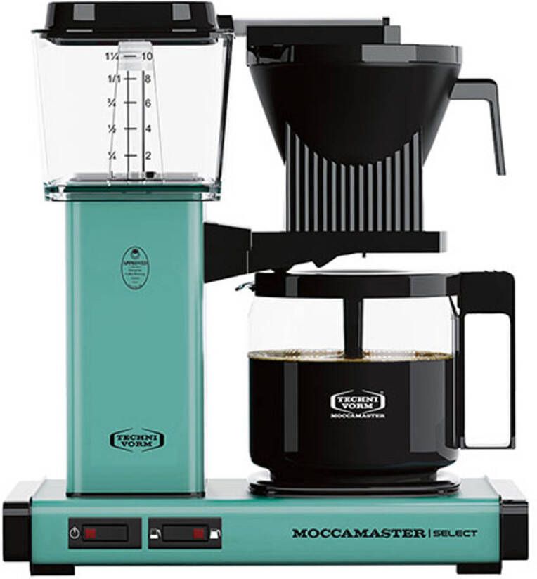 Moccamaster KBG Select Koffiezetapparaat Turquoise – 5 jaar garantie
