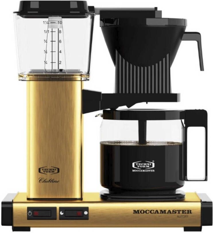 Moccamaster Filterkoffiemachine KBG741 Brushed Brass