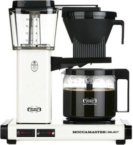 Moccamaster Filterkoffiezetapparaat Kbg Select Off-white 1 25l