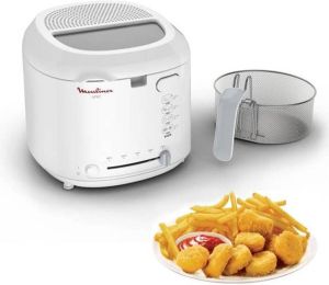 Moulinex AF203110 Uno Elektrische friteuse Kijkvenster Capaciteit 1 kg friet 4 personen Regelbare thermostaat