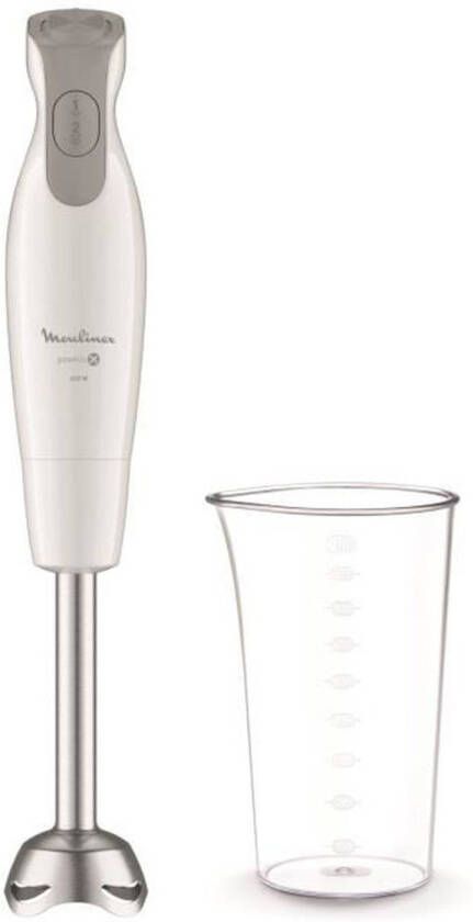 Moulinex DD551110 Staafmixer 600 W 2 snelheden 4 messen Ergonomische handgreep Wit