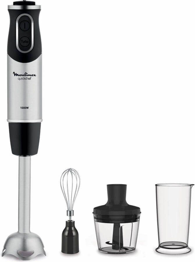 Tristar MX-4851 Staafmixer 350W Met Hakmolen, Garde En Mixbeker - Wit