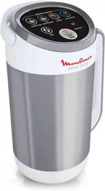 Moulinex Easy Soup LM841110 Soepmaker 1000W 1 2L Wit RVS