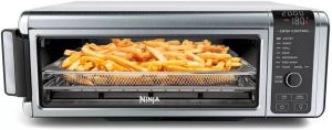 NINJA Airfryer Foodi 8-in-1-friteuse multi-oven SP101EU ook te gebruiken als mini-oven voedseldroogautomaat toaster elektrische grill capaciteit: 1 0 kg of 33 cm pizza incl. accessoires