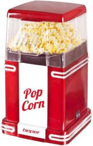 Beper Popcorn maker Popcorn maker Rood 1200 Watt