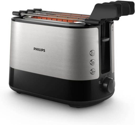 Philips Viva Collection HD2639 90 broodrooster 2 snede(n) Roestvrijstaal