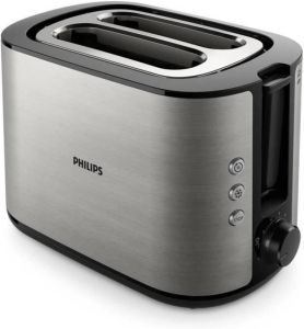 Philips Heerlijk knapperig geroosterd brood zelfgesneden of voorgesneden met de HD2650 90 broodrooster