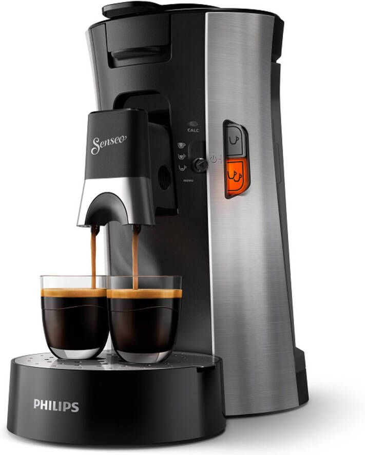 Philips Senseo Select CSA250 10 Koffiepadapparaat Metaal