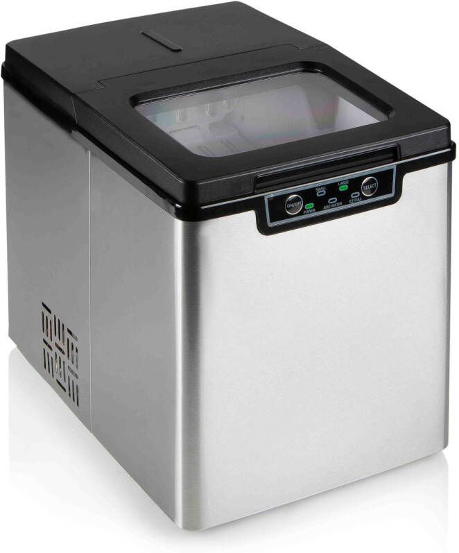 PRIMO PR403IB IJsblokjesmachine IJsblokmaker met IJsschep Kleine & Grote IJsblokjes 1 8L 12kg 24u RVS