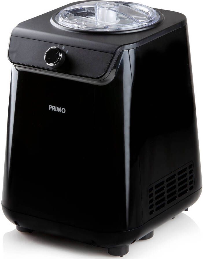 PRIMO PR404IM IJsmachine Roomijsmachine Met Compressor Zelf Vriezend 1 2L Zwart