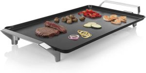 Princess 103120 Table Chef XXL – Extra grote bakplaat 60 x 36 cm 2500 Watt Regelbare thermostaat Dubbel verwarmingselemen Teppanyakit 1.5 meter snoer