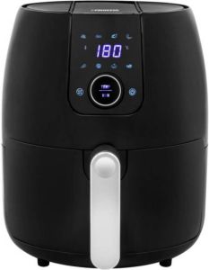Princess 182025 Digitale Aerofryer XXL Heteluchtfriteuse Zwart 4.5 liter 8 programma's 1500 Watt