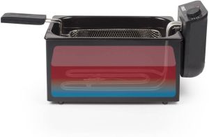 Princess 182727 -Frituurpan 3 liter Koude zone Frituurpan 2000W Zwart