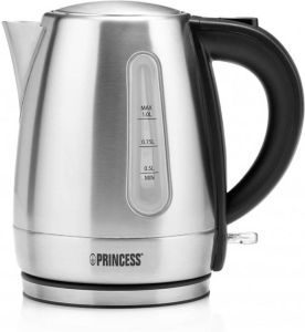 Princess 236023 Waterkoker – 1 Liter inhoud – 2200 Watt – RVS