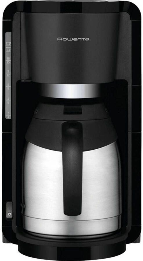 Rowenta Filterkoffieapparaat CT3818 Adagio milano 1 25 l Edelstalen thermoskan 10-15 kopjes 1 25 liter automatische uitschakeling