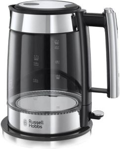 Russell Hobbs 23830-70 Elegance Glass Glazen Waterkoker Zilver