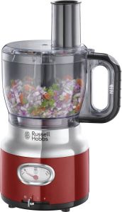 Russell Hobbs 25180-56 Retro Food Processor Rood