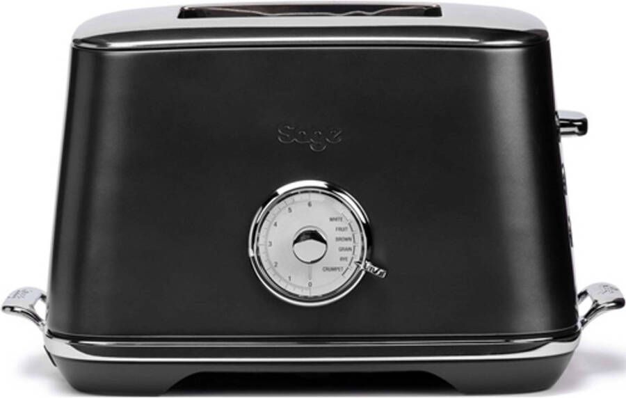 Sage the Toast Select™ Luxe Black Stainless Steel Broodrooster