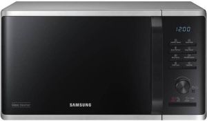 Samsung MS23K3555ES SOLO Magnetron 23L 800 W 20 programma&apos;s Zwart en zilver