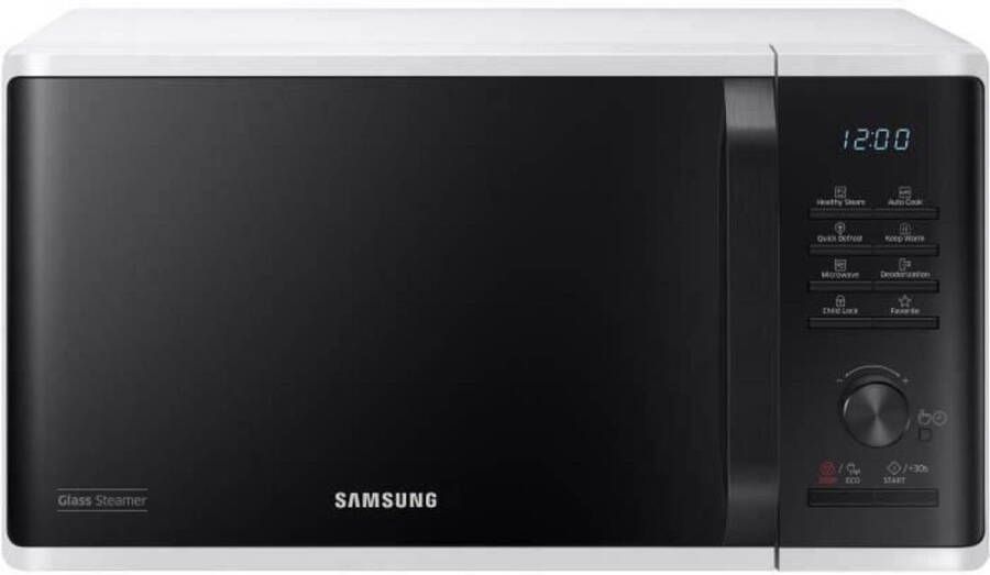 Samsung Solo magnetron 23l Elektronische bediening + knop Warmhoudfunctie Snel ontdooien Steamer