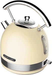 Merkloos Schneider Sc Retro Waterkoker 1 7 Liter Inhoud Crème