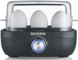 Severin EK 3166 Eierkoker Electrisch 6 eieren matt zwart