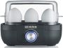 Severin EK 3166 Eierkoker Electrisch 6 eieren matt zwart - Thumbnail 1