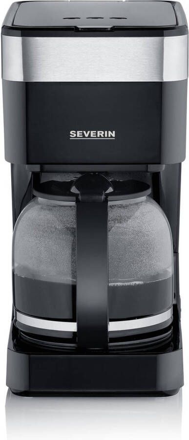 Severin KA 9263 Filterkoffiezetapparaat 1 25 l Gemalen koffie 900 W Zwart RVS serie