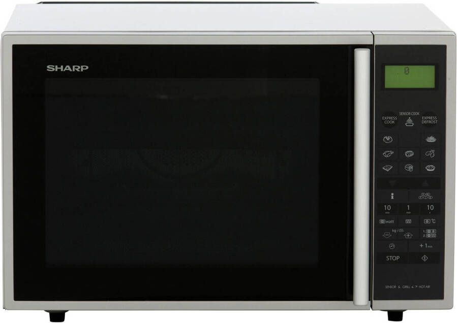 Sharp R961INW magnetrons Roestvrijstalen effect