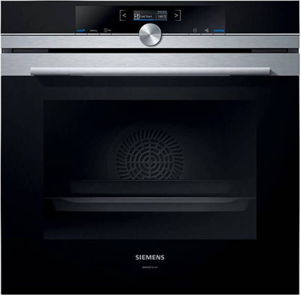 Siemens HB675GBS1 iQ700 Inbouw oven Zwart