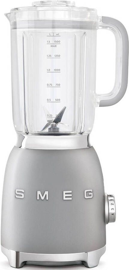 Smeg BLF01SVEU Blender 1 5L Metaalgrijs OP=OP | Blenders | Keuken&Koken Keukenapparaten | BLF01SVEU