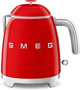 Smeg Waterkoker Mini 1400 W rood 800 ml 3 kops KLF05RDEU
