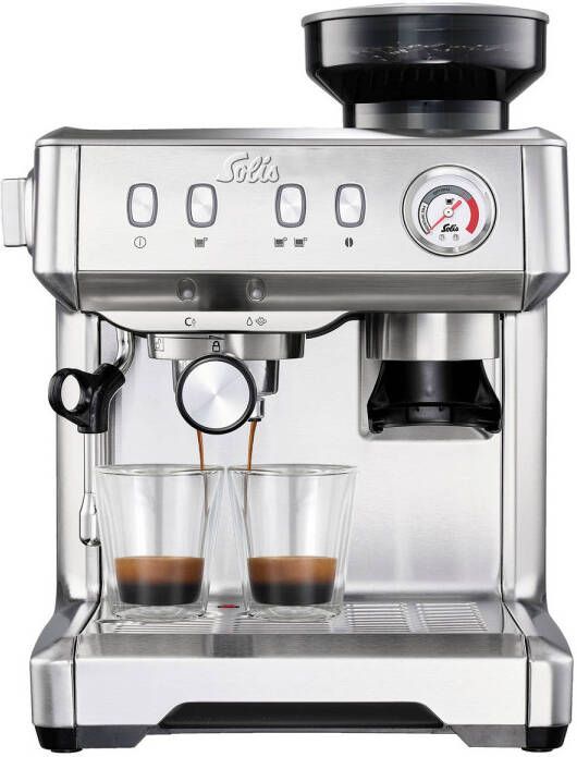 Solis Grind&Infuse Compact 1018 RVS | Espressomachines | Keuken&Koken Koffie&Ontbijt | 7611210980094