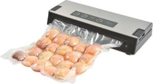 Solis Vac Premium 574 Vacumeermachine Vacuümmachine met Slangaansluiting Vacuüm Sealer Grijs
