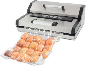 Solis Vac Professional 572 Vacumeermachine Marineerfunctie Opbergvak voor folie Zilver