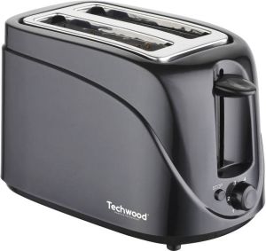Techwood TGP246 Broodrooster 2-slots zwart