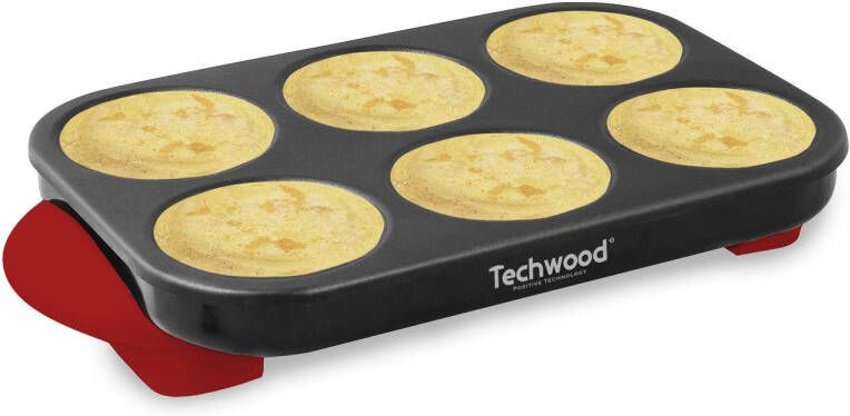 Techwood – Crêpe maker voor mini pannenkoeken – crêpes – pancakes – blini s