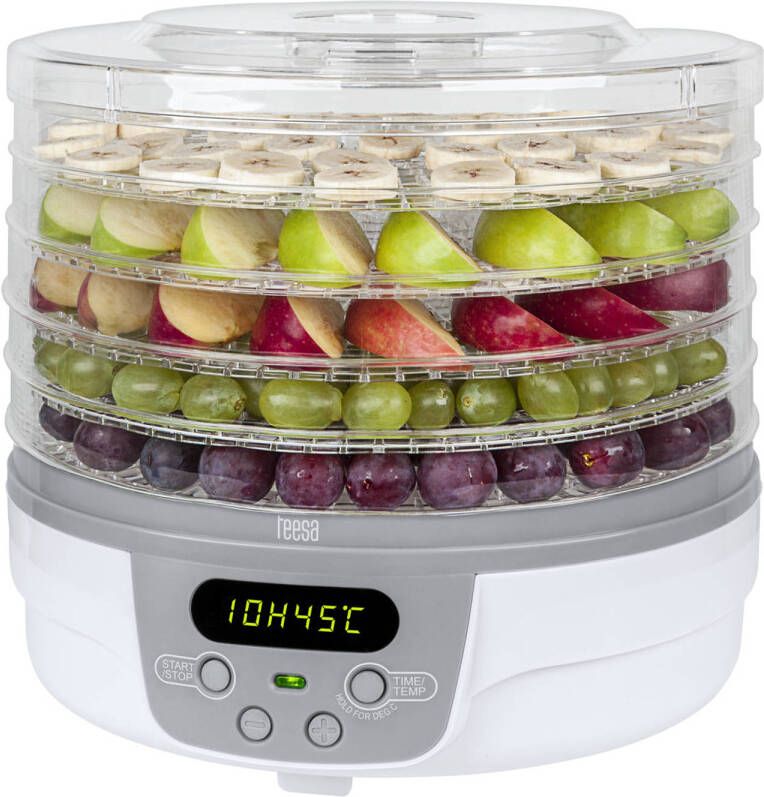 Teesa TSA3031 Voedseldroger met LCD-display 5 kg wit
