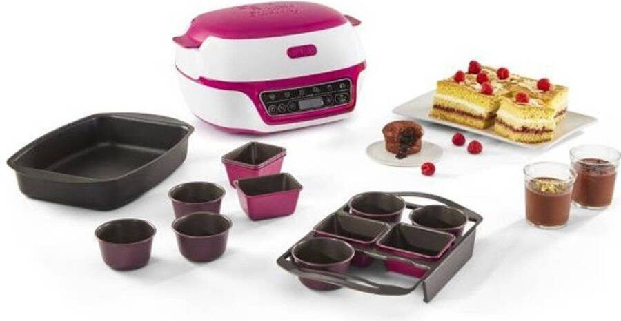 Tefal KD810112 Cake Factory Delices Intelligente cakemachine 5 automatische programma's 1 handmatige modus