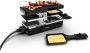 Tefal Raclette RE2308 Plug & Share 2 pannetjes + grillplaat uit te breiden tot 5 apparaten afneembare kabel - Thumbnail 1