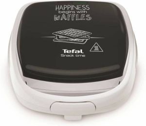 Tefal SW341112 snacktijd geluk croque waofer plaatspellen inbegrepen lichtindicator handgreep loquet verticale opslag